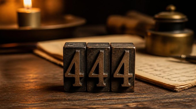 444 : le nombre qui rassure sans jamais rien promettre