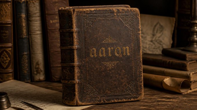 Ce que cache vraiment le prénom Aaron