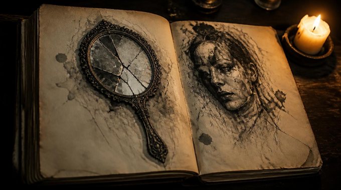 Le miroir brisé en rêve : l'image de soi qui se fissure